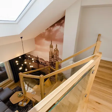 Appartamento Kazimierz Penthouse With Private Terrace Cracovia Esterno foto