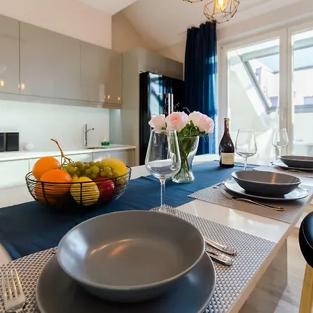 Appartamento Kazimierz Penthouse With Private Terrace Cracovia Esterno foto