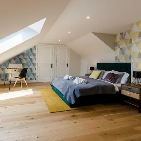 Appartamento Kazimierz Penthouse With Private Terrace Cracovia Esterno foto