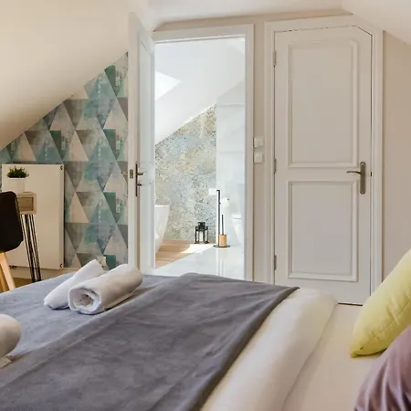 Appartamento Kazimierz Penthouse With Private Terrace Cracovia Esterno foto