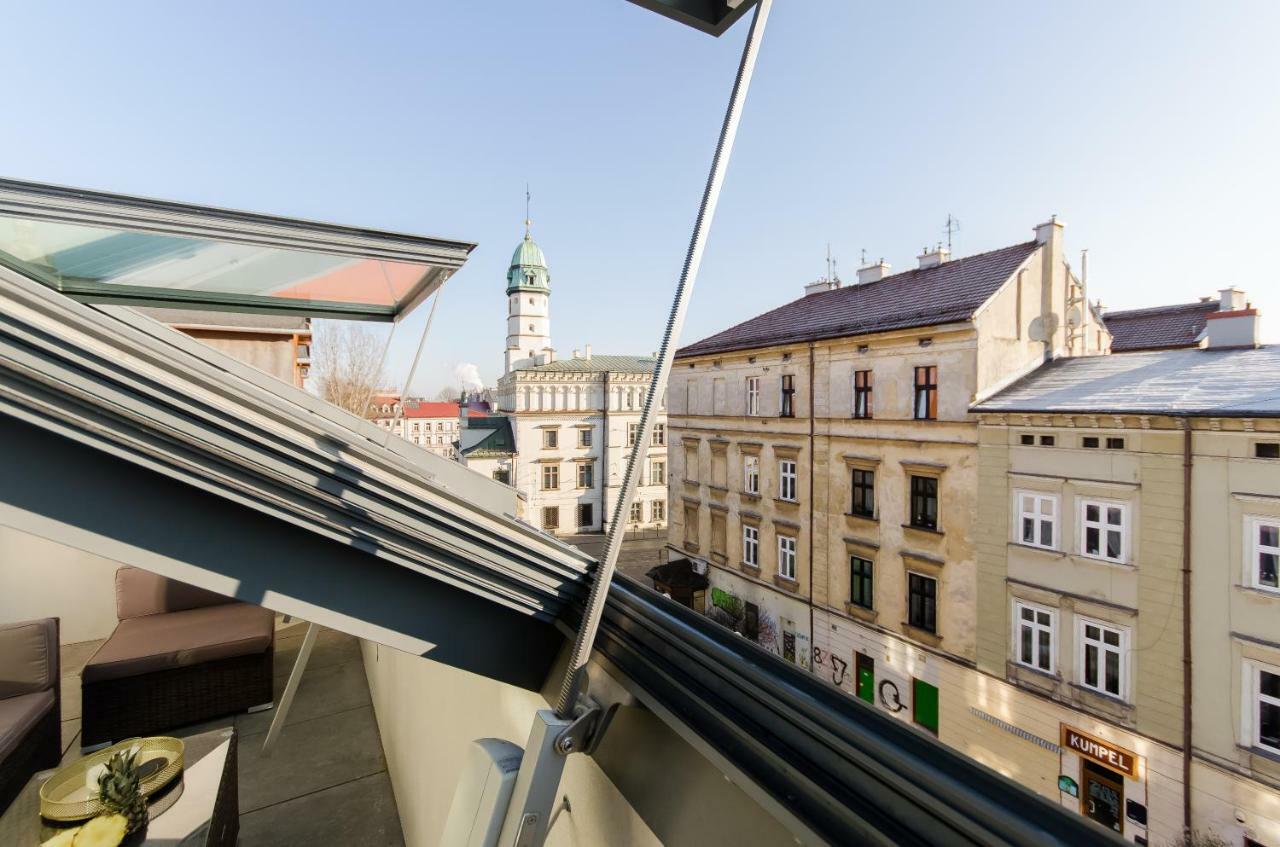 Kazimierz Penthouse With Private Terrace Cracovia